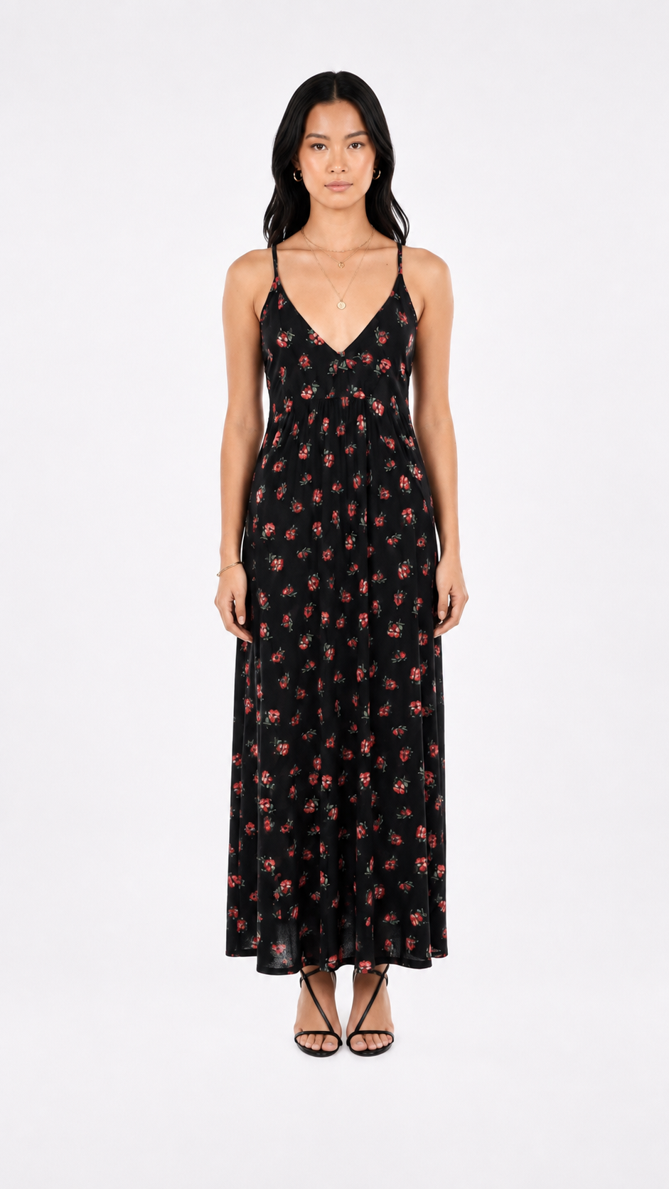 Floral Slip Maxi Dress