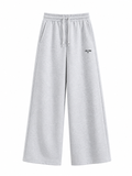 Wide-Leg Sweatpants